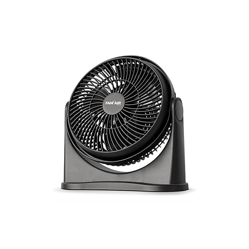 FanFair 8” Turbo Fan High Performance Air Circulator High Velocity