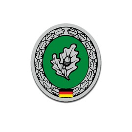 #A5644 Single Fighter Badge German Army Training Course Oak Leaves Sauwald EKL1 10 cm