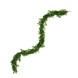 9Ft 1PCS Artificial Norfolk Pine Garlands, Real Touch Winter Pine Garland, Green Artificial Greenery Garland for Table, Mantle, Wall, Indoor, Outdoor Christmas Decorations - 9Ft 1PCS