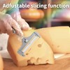 Stainless Steel Wire Cheese Slicer with 4 Extra Wires Cheese