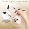 Ultra Thin Foundation Brush, Foundation Makeup Pinsel, Flacher Rouge Concealer
