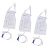 10PCS Enema Bag Set 1000ML Silicone Reusable Hangable Enema Cleaner