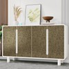 Mangoloo Thick Bronze Contact Paper Textured Metallic Peel Stick Wallpaper