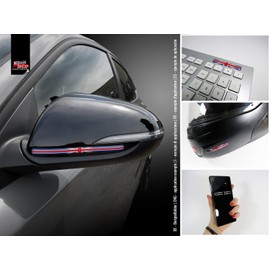 BIKE-label Union Jack Car Sticker Pack of 10 150 x 10 mm Sticker X300552