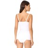 Yummie Womens Seamlessly Shaped Short Camisole, White, Small-Medium US