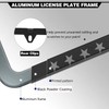 USA American Flag UV Resistant 2 Hole Slim Style Stainless