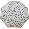 Knirps Comet Women's Folding Umbrella Large Duomatic UV Protection, cream,