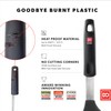 Silicone Turner Pancake Spatula - Nonstick Cookware Safe 600°F Heat-Resistant
