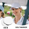 Generic Golf Ball Marker Hat Clip - Magnetic, Portable, On-Course