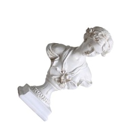 GANAZONO Bust Statue Elegant Resin Sculpture Decor for Home Small Character Statue Decoration Craftsmanship for Interior Design