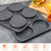 Webake 5" Large Hamburger Bun Pan, Nonstick Bun Pans for