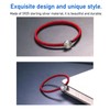 Ox Zodiac Bracelet Red Rope S925 Silver Ornament Woven Bracelet