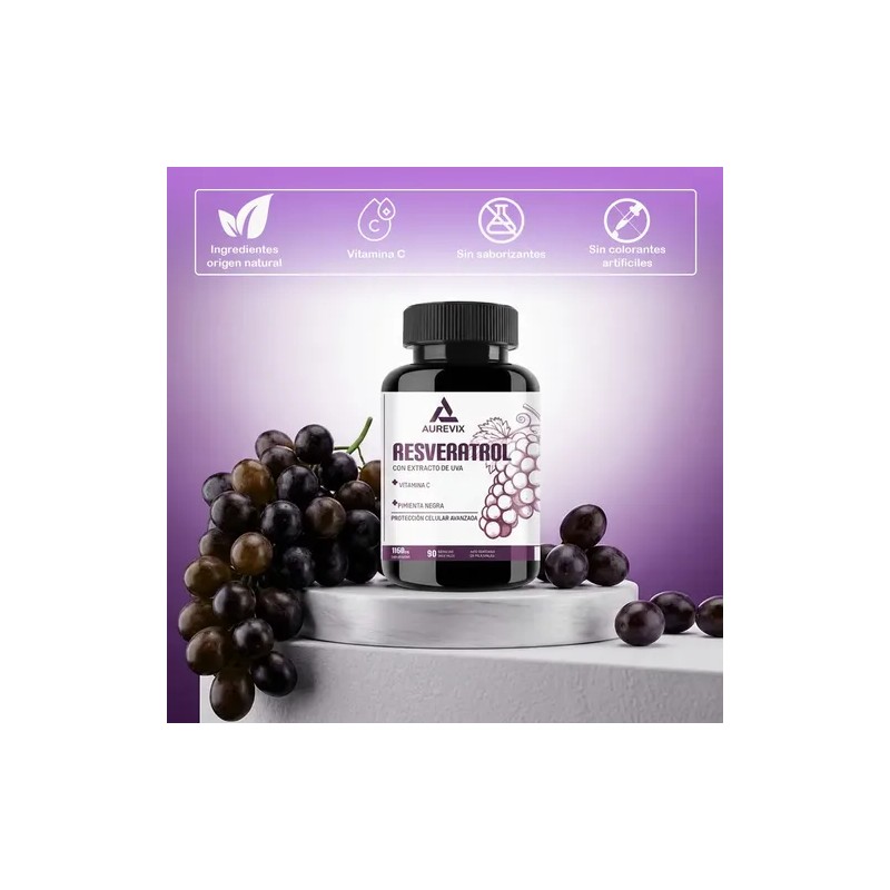 1160 Mg De Resveratrol Aurevix
