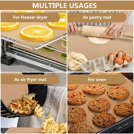 Miawtro Permanent Baking Foil Roll (224 cm x 30 cm), Premium Reusable Baking Paper, Can Be Cut to Size, Heat Resistant, Non-Stick Coating, Dishwasher Safe, for Baking Food