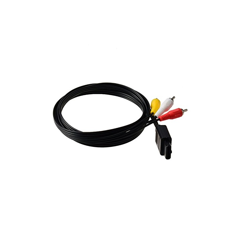 Gam3Gear AV Audio Video Composite Cable for SNES N64 Gamecube