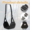 Airplane Foot Rest - Portable Adjustable Foot Hammock for Travel