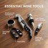 5-Piece Wine Opener Gift Set with Wooden Box, Premium Stainless