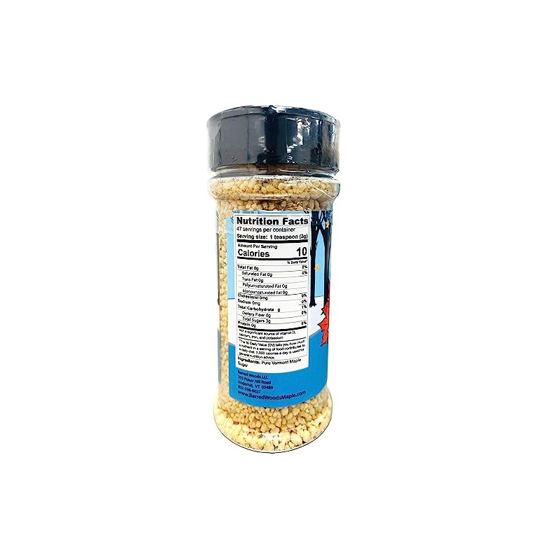 Barred Woods Maple - Pure Vermont Organic Maple Sprinkles Crunch