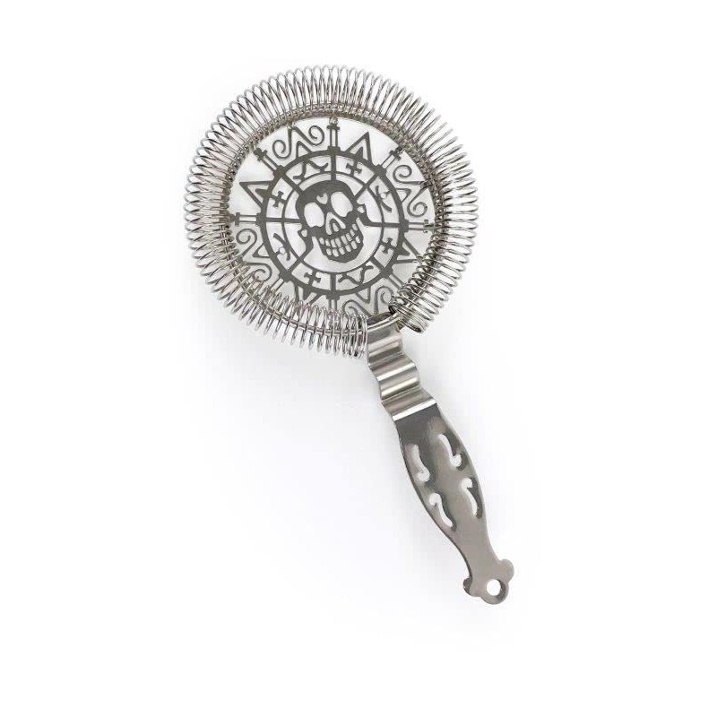 Beaumont TM 3976 Cocktail Strainer, Stainless Steel, Silver