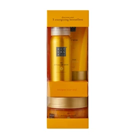 Rituals Gift Set from The Ritual of Mehr, Sample Size - With Sweet Orange and Cedar Wood - Gives New Energy and Revitalises with Vitamin C
