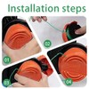 Galenkong 4 Pieces A6482 Trimmer Spool Lines Compatible with Black