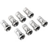Vivanco STD F78A-N Satellite F-Connector 7 mm Pack of 8