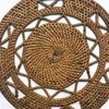 54744 Atta Placemat, Atatrey, Tea Placemat, Round, Asian Goods, Natural