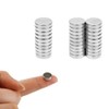 30pcs Strong Small Mini Round Refrigerator Office Magnets for Fridge,