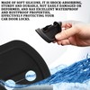 UQWU 4PCS Door Latch Lock Covers, Car Door Edge Latch