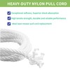 2-Pack Pull Cord 3.9 ft with Recoil Starter Handle, 4.0mm