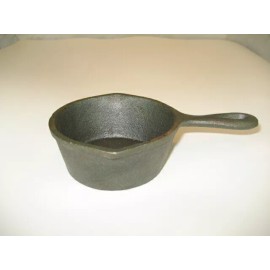 Miniature Gray Cast Iron Frying Pan 6” x 4” x 1.5"