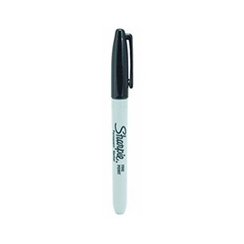 Sanford Sharpie Permanent Markers, Fine Point, Black, EA - SAN30051