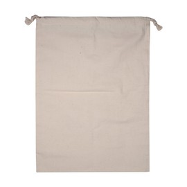 Haofy Reusable Produce Cotton Stuff Bags Washable, Organic Cotton Drawstring Storage Bags for Packing Snack/Lunch, Home Storage Bag, Market Shopping Bag, Travel Bag (30 * 40cm)