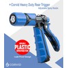 Corvid Rear Trigger Adjustable Spray Hose Nozzle – Durable Plastic