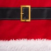 DII Holiday Decorative Table Runner Santa Belt