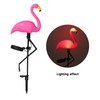 Solar Flamingo Garden Lights for Outdoor Pathway Decor – Waterproof