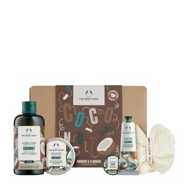 The Body Shop Coconut Gift Box Nourish & Flourish 5-Piece