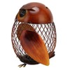 Owl Piggy Bank Owl Shaped Metal Coin Box Handwork Crafting