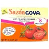 Goya Sazon With Culantro & Tomato, 1.41 oz Sazon con
