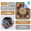 Qeils Washable Pee Pads for Dogs, Reusable Puppy Pads Super