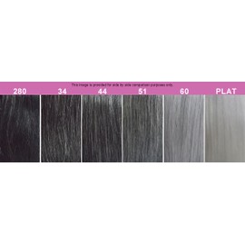 Foxy Silver (Weave - HH Jerry Curl) 10 inch - 100% Human Hair Weave in 44