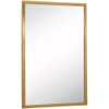 Hamilton Hills Commercial Grade Contemporary Industrial Strength Wall Mirror Brushed