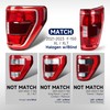 Tail Light Assembly Compatible with Ford F150 XL XLT 2021