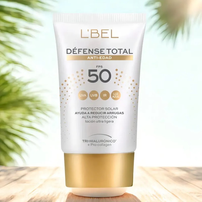 Défense Total Protector Solar Facial Anti Edad Fps 50 Lbel