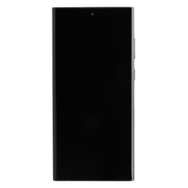 [with Frame][Supports Fingerprint Function] SWARK New OLED Display Compatible with Galaxy S22 Ultra SM-S908B SM-S908U Touch Screen Digitizer Assembly Replacement with Upgraded Repair Tools Kit