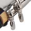 Clarinet Mouthpiece Kit with Ligature and Plastic Cap Portable Black