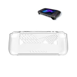 for ASUS ROG Ally X Case,Ultra-Thin Full Coverage Corner,Soft TPU Shockproof Kids Friendly for ROG Ally X Case Cover (Clear)