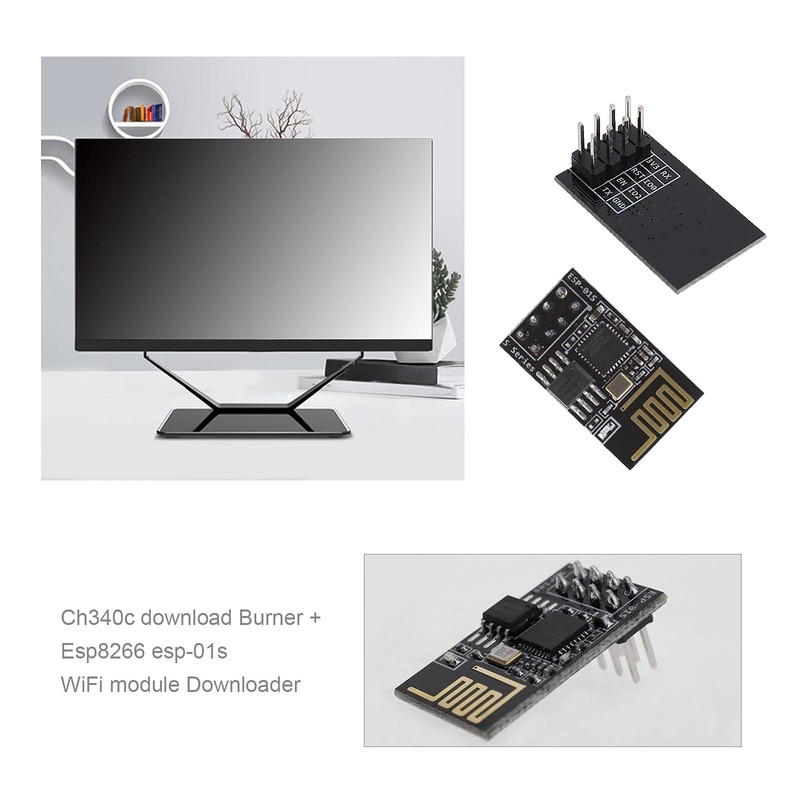 Pack of 2 Modular Card ESP8266 ESP-01 ESP01S WiFi Transmitter