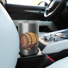Cool Wooden Barrel Outfit for Beer Lovers Stainless Steel Insulated