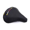 Velo Jungen Sattelüberzug Plush, Extra Gel, DaHerren, Schwarz, S